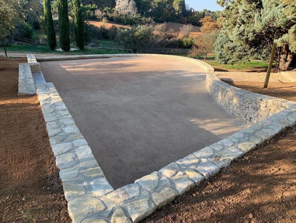 Terrain de pétanque