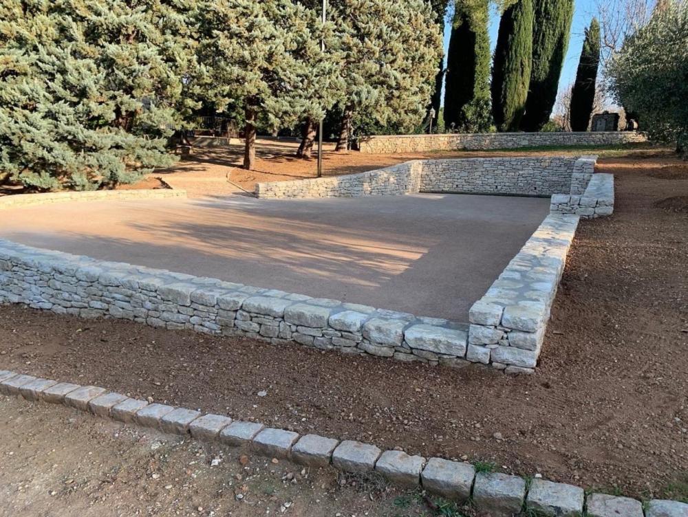 Terrain de pétanque